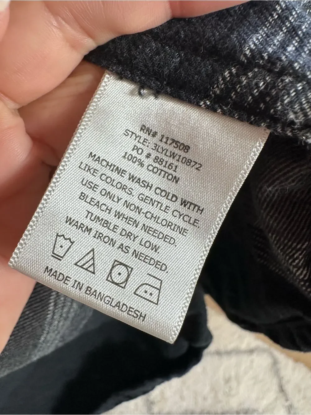 Levis casual button